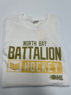 Short sleeve white NB Battalion T-Shirt