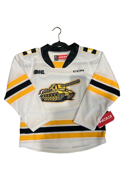 Adult North Bay Battalion Centurion Replica Sweater - White
