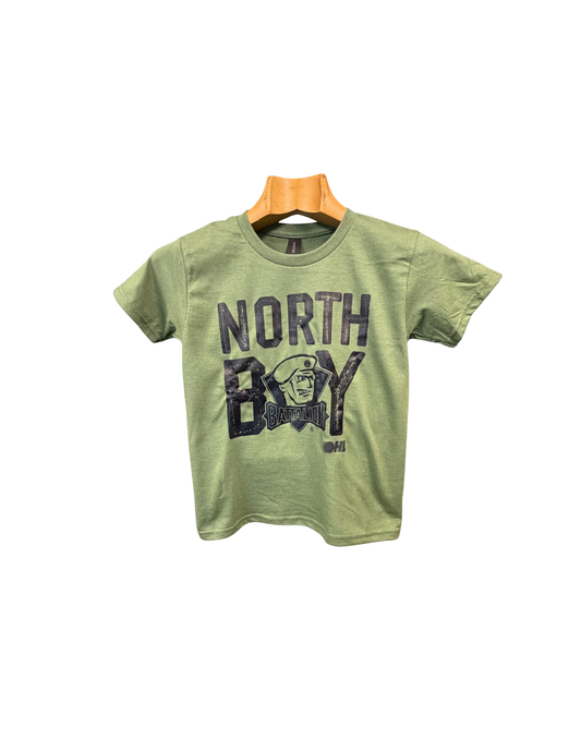Gildan Youth Green T-shirt