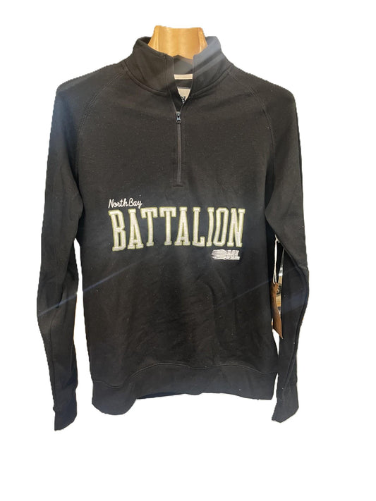 Campus Crew Black 1/4 Zip